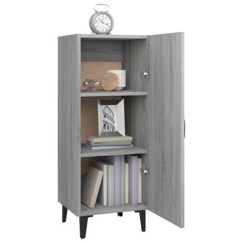 Komoda boja hrasta sonome 34,5x34x90 cm od konstruiranog drva - Sivi hrast sonoma 1 Cijena