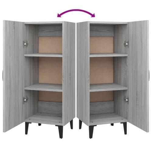Komoda boja hrasta sonome 34,5x34x90 cm od konstruiranog drva - Sivi hrast sonoma 1 Cijena