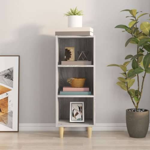 Komoda boja hrasta sonome 34,5x32,5x90 cm konstruirano drvo - Sivi hrast sonoma 1 Cijena