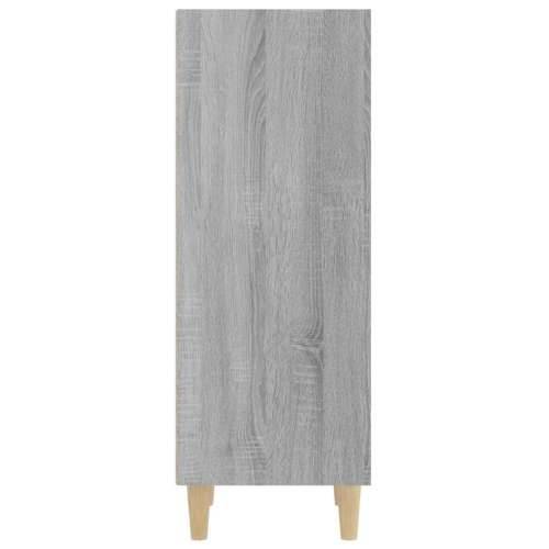 Komoda boja hrasta sonome 34,5x32,5x90 cm konstruirano drvo - Sivi hrast sonoma 1 Cijena