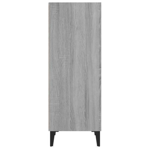 Komoda boja hrasta sonome 34,5x32,5x90 cm konstruirano drvo - Sivi hrast sonoma 1 Cijena