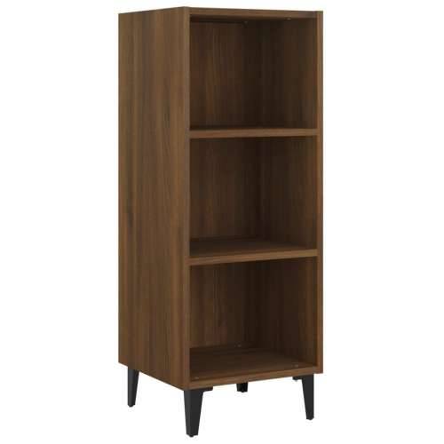 Komoda boja smeđeg hrasta 34,5x32,5x90 cm od konstruiranog drva - Smeđi hrast 1 Cijena