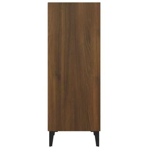 Komoda boja smeđeg hrasta 34,5x32,5x90 cm od konstruiranog drva - Smeđi hrast 1 Cijena