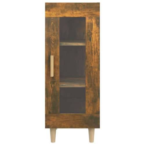 Komoda boja dimljenog hrasta 34,5x34x90 cm konstruirano drvo - Dimljeni hrast 1 Cijena