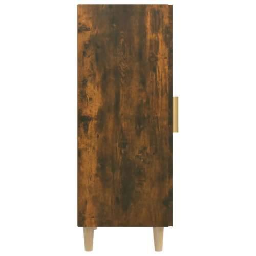 Komoda boja dimljenog hrasta 34,5x34x90 cm konstruirano drvo - Dimljeni hrast 1 Cijena