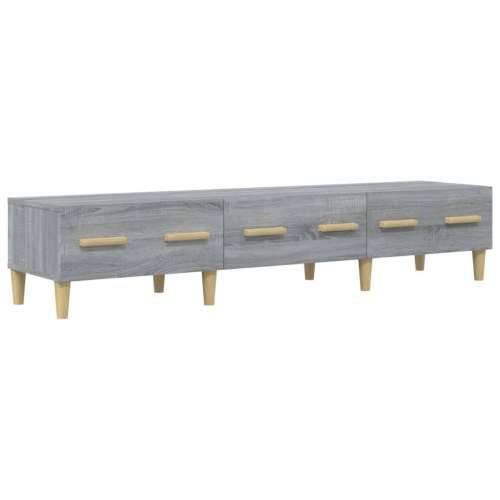 TV ormarić boja hrasta sonoma 150x34,5x30 cm konstruirano drvo - Sivi hrast sonoma 1 Cijena