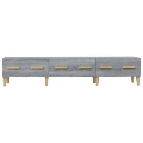 TV ormarić boja hrasta sonoma 150x34,5x30 cm konstruirano drvo - Sivi hrast sonoma 1 Cijena