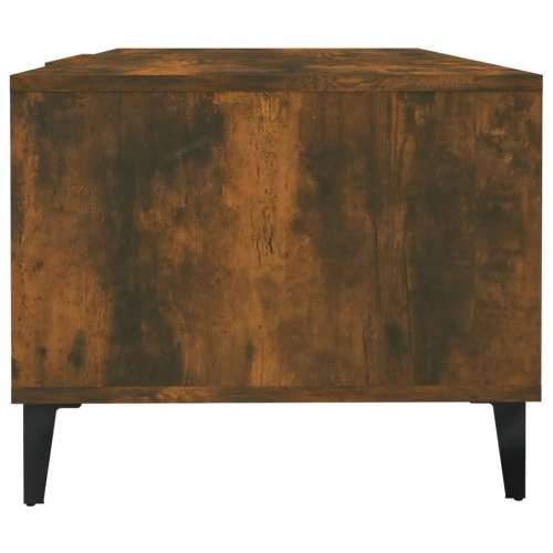Stolić za kavu boja hrasta 102 x 50 x 40 cm konstruirano drvo - Dimljeni hrast 1 Cijena