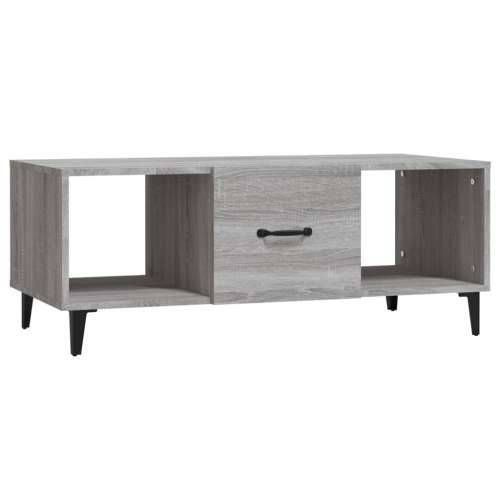 Stolić za kavu boja hrasta 102x50x40 cm konstruirano drvo - Sivi hrast sonoma 1 Cijena