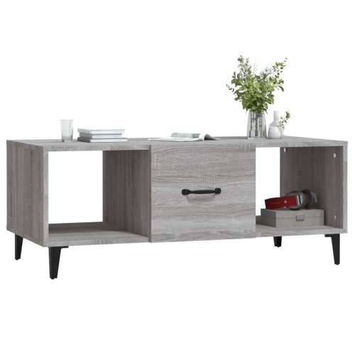 Stolić za kavu boja hrasta 102x50x40 cm konstruirano drvo - Sivi hrast sonoma 1 Cijena