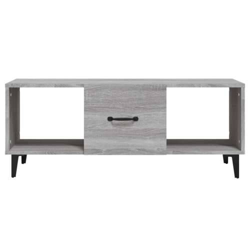 Stolić za kavu boja hrasta 102x50x40 cm konstruirano drvo - Sivi hrast sonoma 1 Cijena