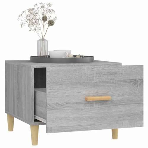Stolići za kavu 2 kom boja hrast 50x50x40 cm konstruirano drvo - Sivi hrast sonoma 2 Cijena
