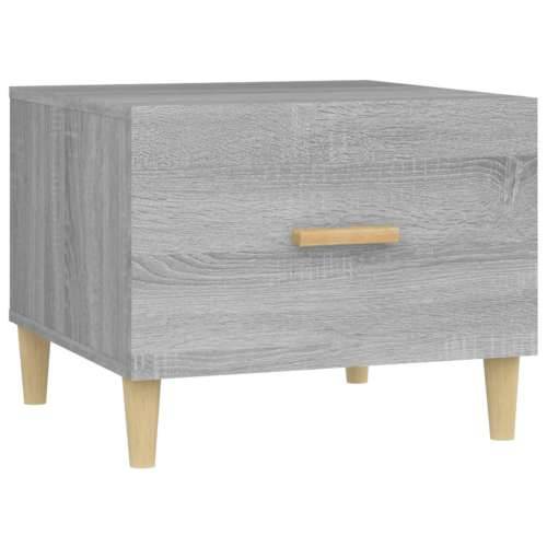 Stolići za kavu 2 kom boja hrast 50x50x40 cm konstruirano drvo - Sivi hrast sonoma 2 Cijena