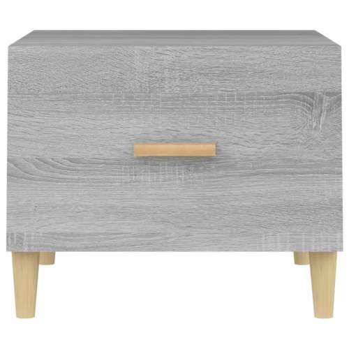 Stolići za kavu 2 kom boja hrast 50x50x40 cm konstruirano drvo - Sivi hrast sonoma 2 Cijena