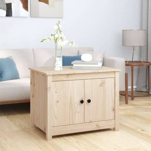Stolić za kavu 71 x 49 x 55 cm od masivne borovine - Prirodna 1 Cijena