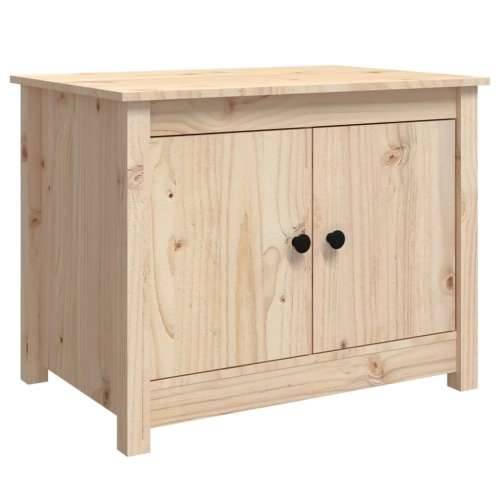 Stolić za kavu 71 x 49 x 55 cm od masivne borovine - Prirodna 1 Cijena