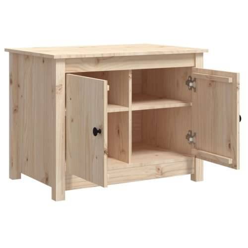 Stolić za kavu 71 x 49 x 55 cm od masivne borovine - Prirodna 1 Cijena