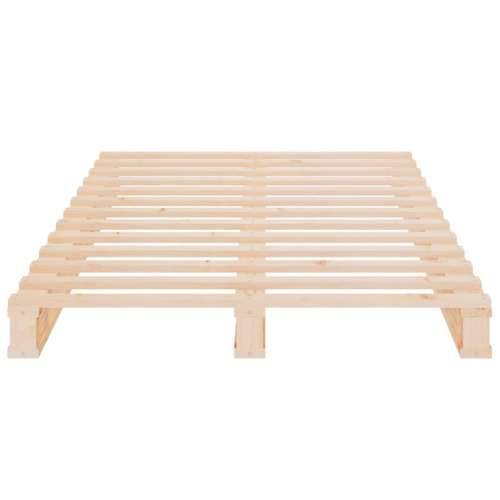Krevet od paleta 100 x 200 cm od masivne borovine - Prirodna 100 x 200 cm Cijena