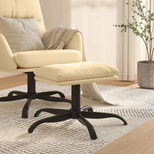 Tabure krem bijeli 60x60x36 cm baršunasti - Krem bijela 1 Cijena