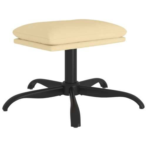 Tabure krem bijeli 60x60x36 cm baršunasti - Krem bijela 1 Cijena