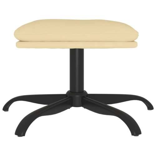Tabure krem bijeli 60x60x36 cm baršunasti - Krem bijela 1 Cijena