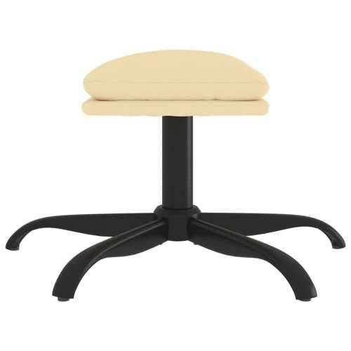 Tabure krem bijeli 60x60x36 cm baršunasti - Krem bijela 1 Cijena