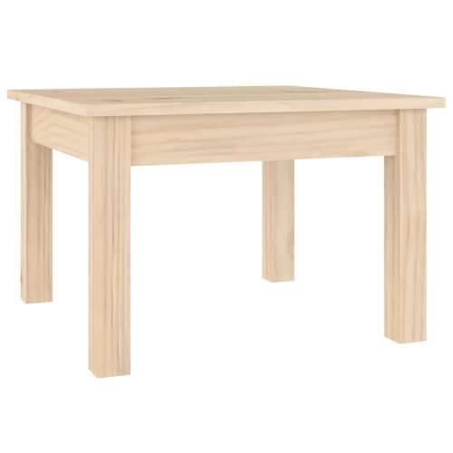 Stolić za kavu 45x45x30 cm od masivne borovine - Prirodna 45 x 45 x 30 cm 1 Cijena