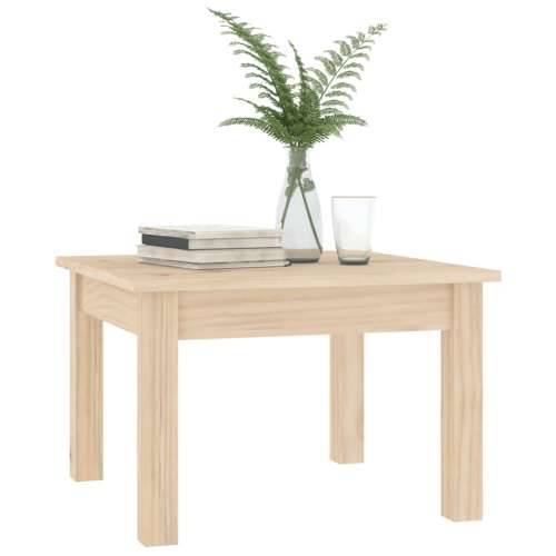 Stolić za kavu 45x45x30 cm od masivne borovine - Prirodna 45 x 45 x 30 cm 1 Cijena
