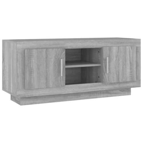 TV ormarić boja hrasta sonome 102x35x45 cm konstruirano drvo - Sivi hrast sonoma 1 Cijena
