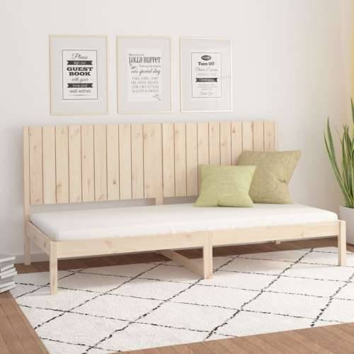 Dnevni krevet bez madraca 90 x 200 cm od masivne borovine Cijena