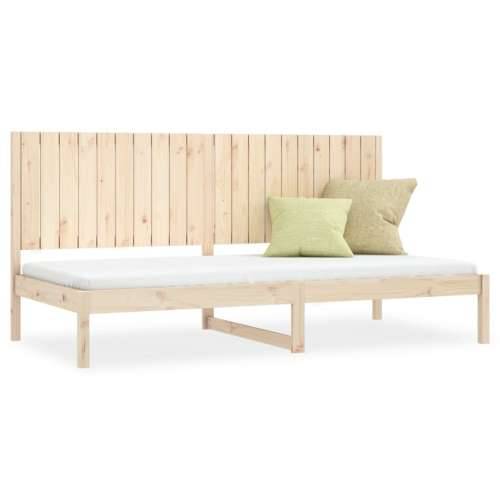 Dnevni krevet bez madraca 90 x 200 cm od masivne borovine Cijena