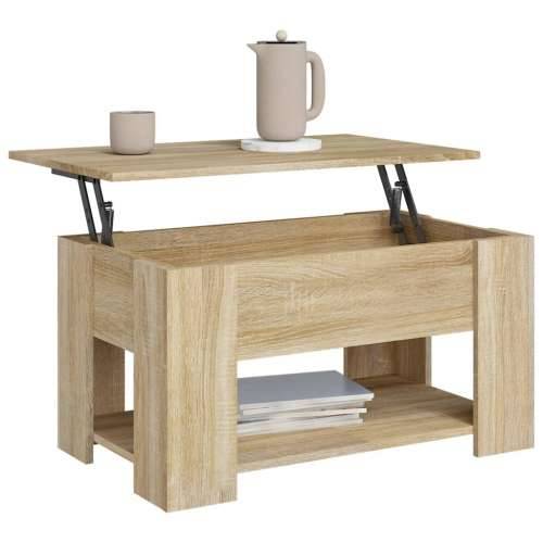 Stolić za kavu boja hrasta 79 x 49 x 41 cm konstruirano drvo - sonoma hrast 79 x 49 x 42.5 cm 1 Cijena