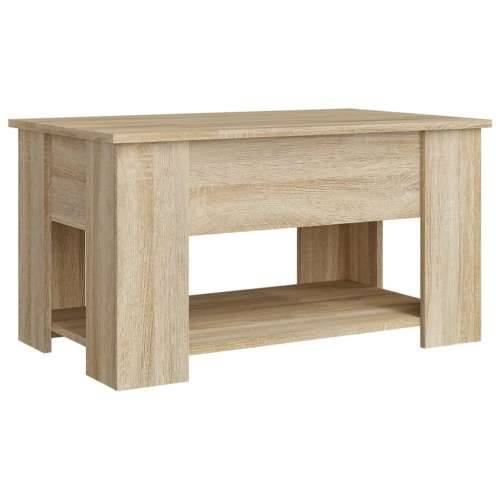 Stolić za kavu boja hrasta 79 x 49 x 41 cm konstruirano drvo - sonoma hrast 79 x 49 x 42.5 cm 1 Cijena