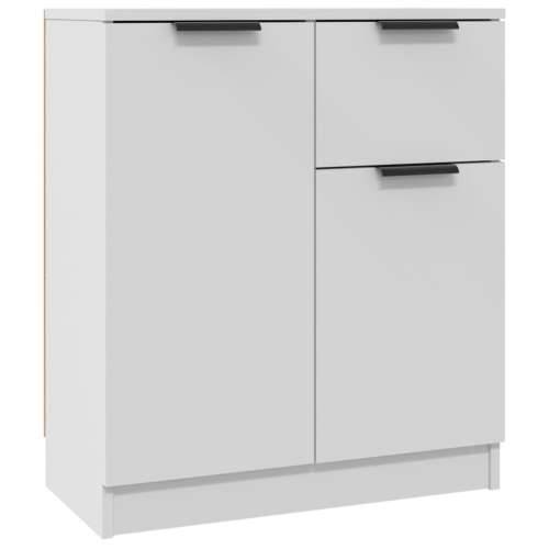 Komoda bijela 60x30x70 cm od konstruiranog drva - Bijela 1 Cijena