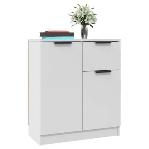 Komoda bijela 60x30x70 cm od konstruiranog drva - Bijela 1 Cijena