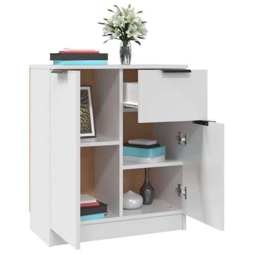Komoda bijela 60x30x70 cm od konstruiranog drva - Bijela 1 Cijena