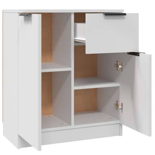Komoda bijela 60x30x70 cm od konstruiranog drva - Bijela 1 Cijena
