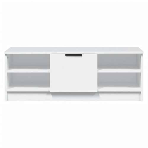 TV ormarić bijeli 102 x 35,5 x 36,5 cm od konstruiranog drva - Bijela 1 Cijena
