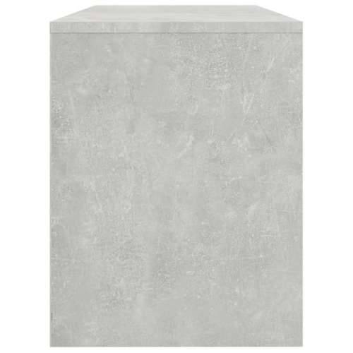 Toaletni stolac siva boja betona 70x35x45 cm konstruirano drvo Cijena