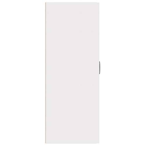 Viseći ormarić bijeli 69,5 x 34 x 90 cm od konstruiranog drva - Bijela 1 Cijena