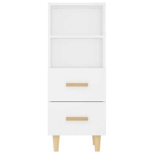 Komoda bijela 34,5 x 34 x 90 cm od konstruiranog drva - Bijela 1 Cijena
