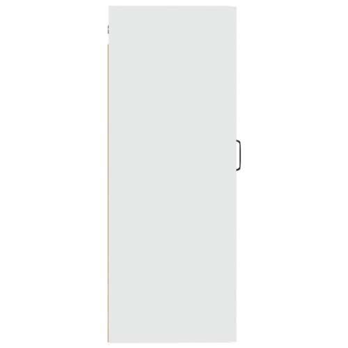 Viseći ormarić bijeli 35 x 34 x 90 cm od konstruiranog drva - Bijela 1 Cijena