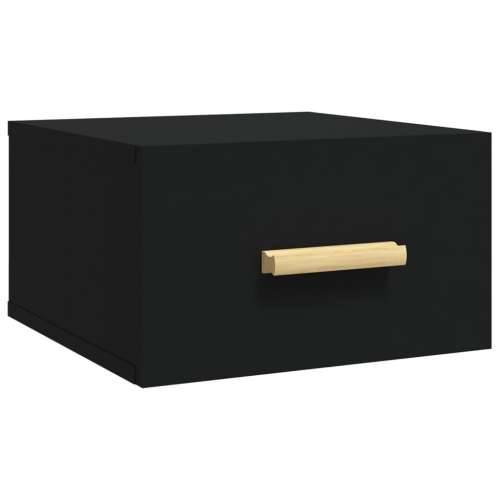 Zidni noćni ormarić crni 35 x 35 x 20 cm - Crna 1 Cijena