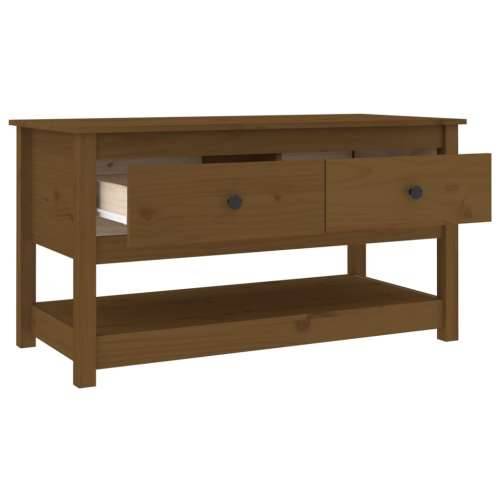Stolić za kavu boja meda 102 x 49 x 55 cm od masivne borovine - boja meda 1 Cijena
