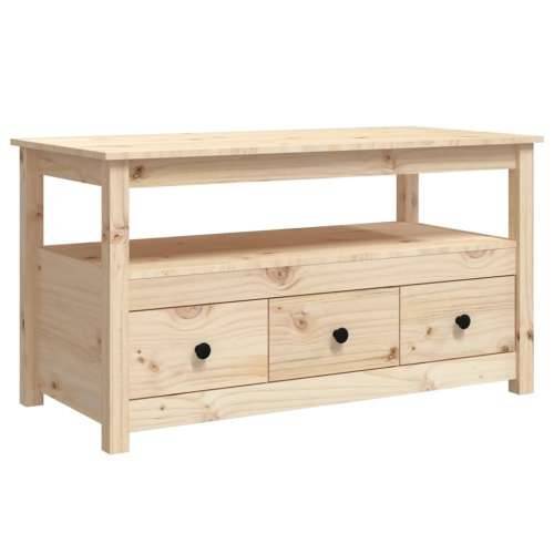 Stolić za kavu 102 x 49 x 55 cm od masivne borovine - Prirodna 1 Cijena