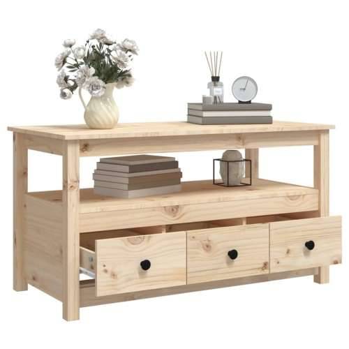 Stolić za kavu 102 x 49 x 55 cm od masivne borovine - Prirodna 1 Cijena