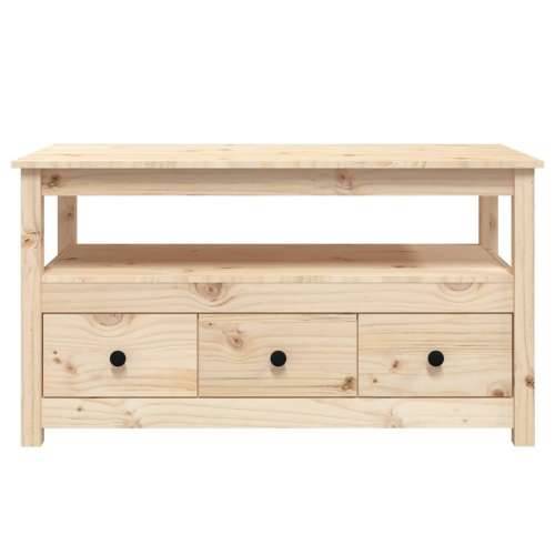 Stolić za kavu 102 x 49 x 55 cm od masivne borovine - Prirodna 1 Cijena