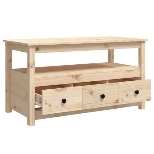 Stolić za kavu 102 x 49 x 55 cm od masivne borovine - Prirodna 1 Cijena