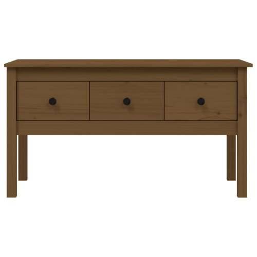 Stolić za kavu boja meda 102 x 49 x 55 cm od masivne borovine - boja meda 1 Cijena