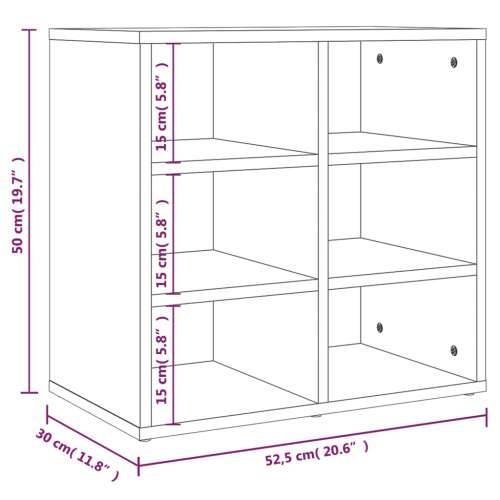 Ormarić za cipele boja hrasta sonome 52,5 x 30 x 50 cm - 1 sonoma hrast 52.5 x 30 x 50 cm Cijena